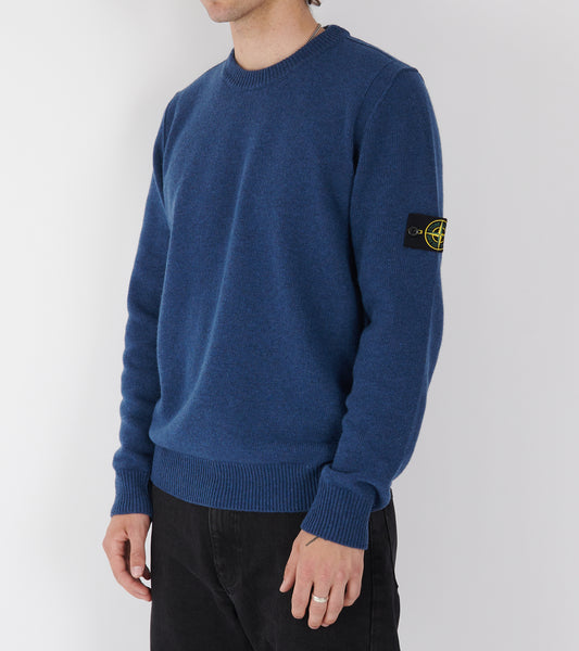 Knitted Crewneck Blue