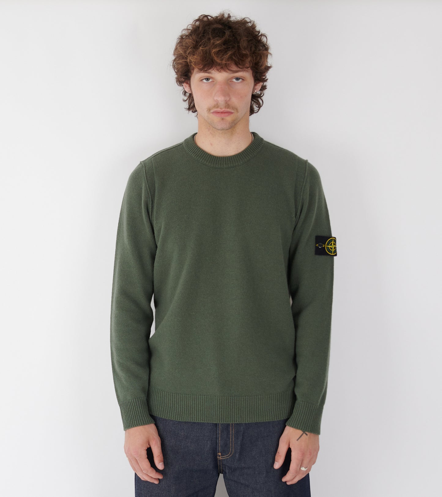 Knitted Crewneck Green