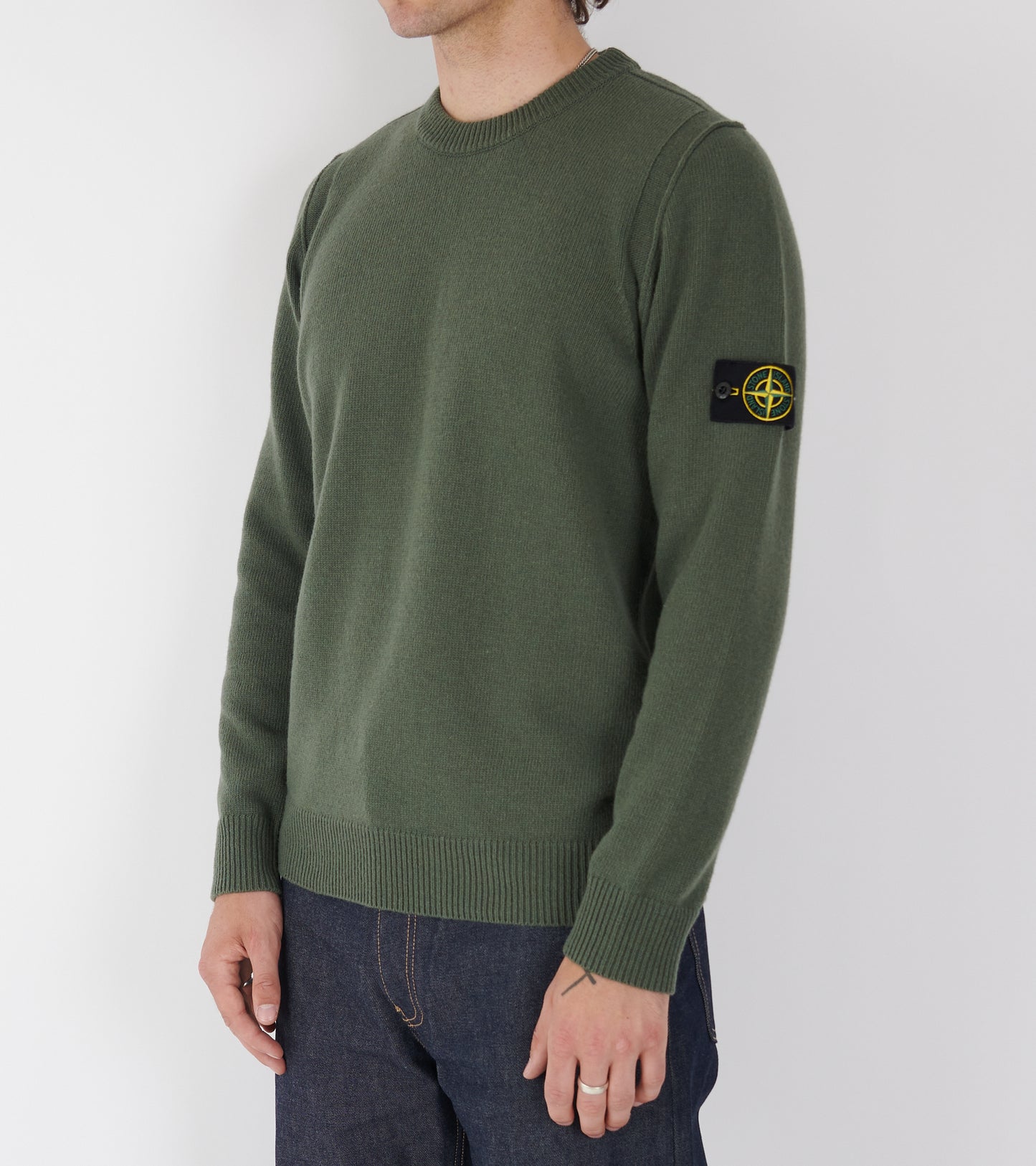 Knitted Crewneck Green