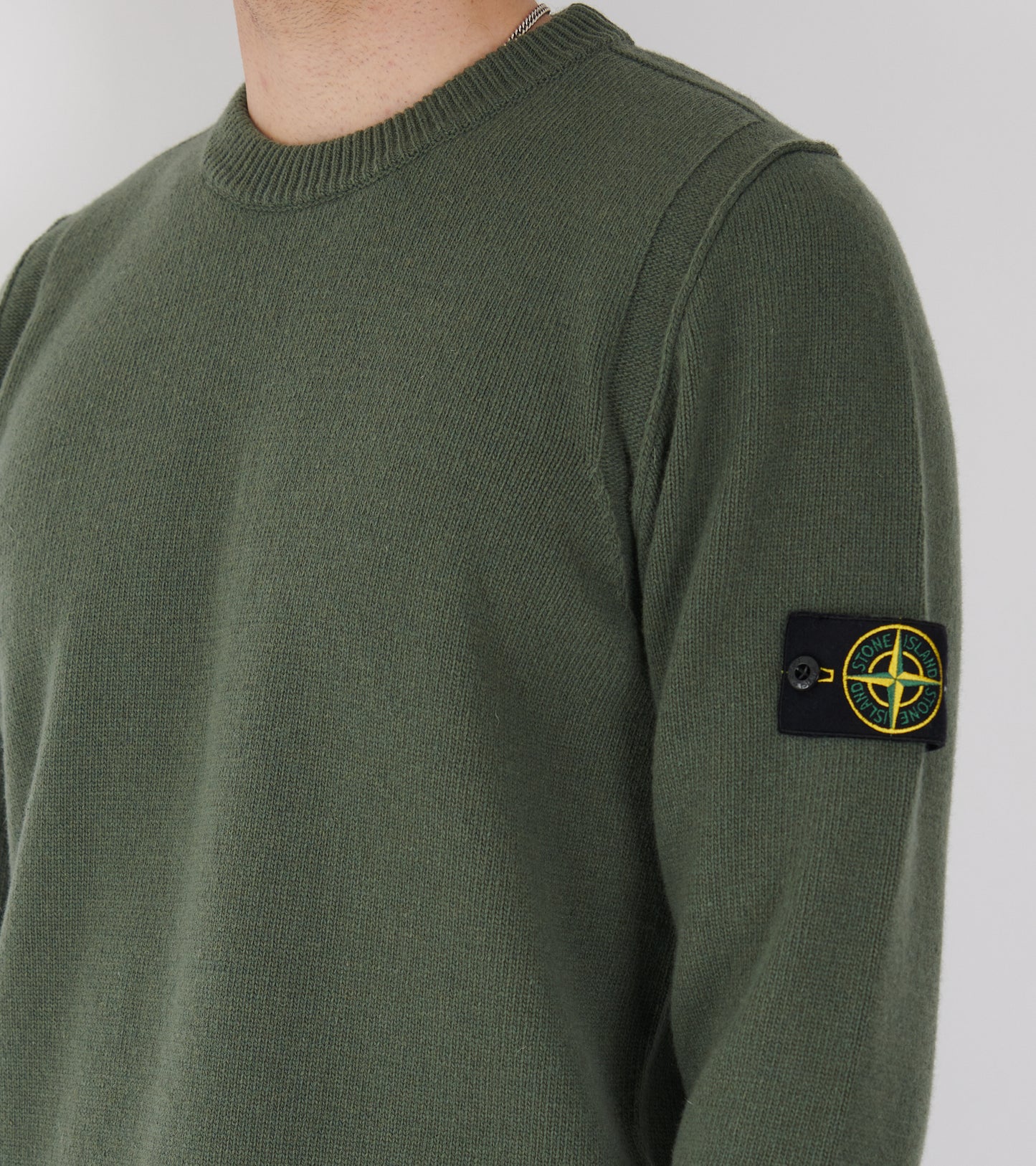 Knitted Crewneck Green