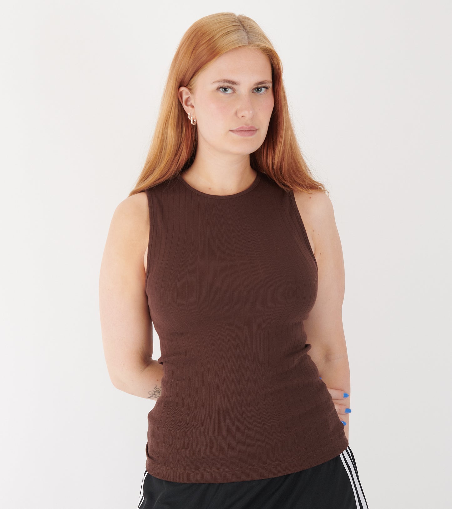 101 Tank Top Brown