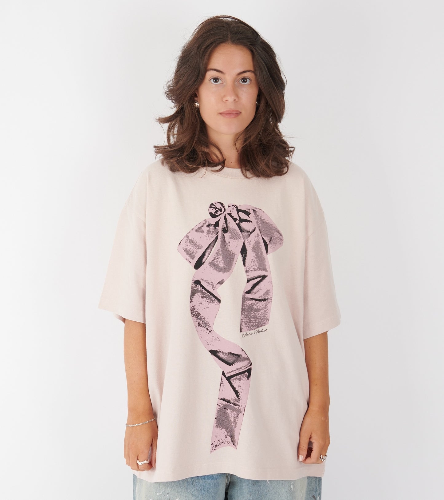 Bow T-shirt Violet Pink