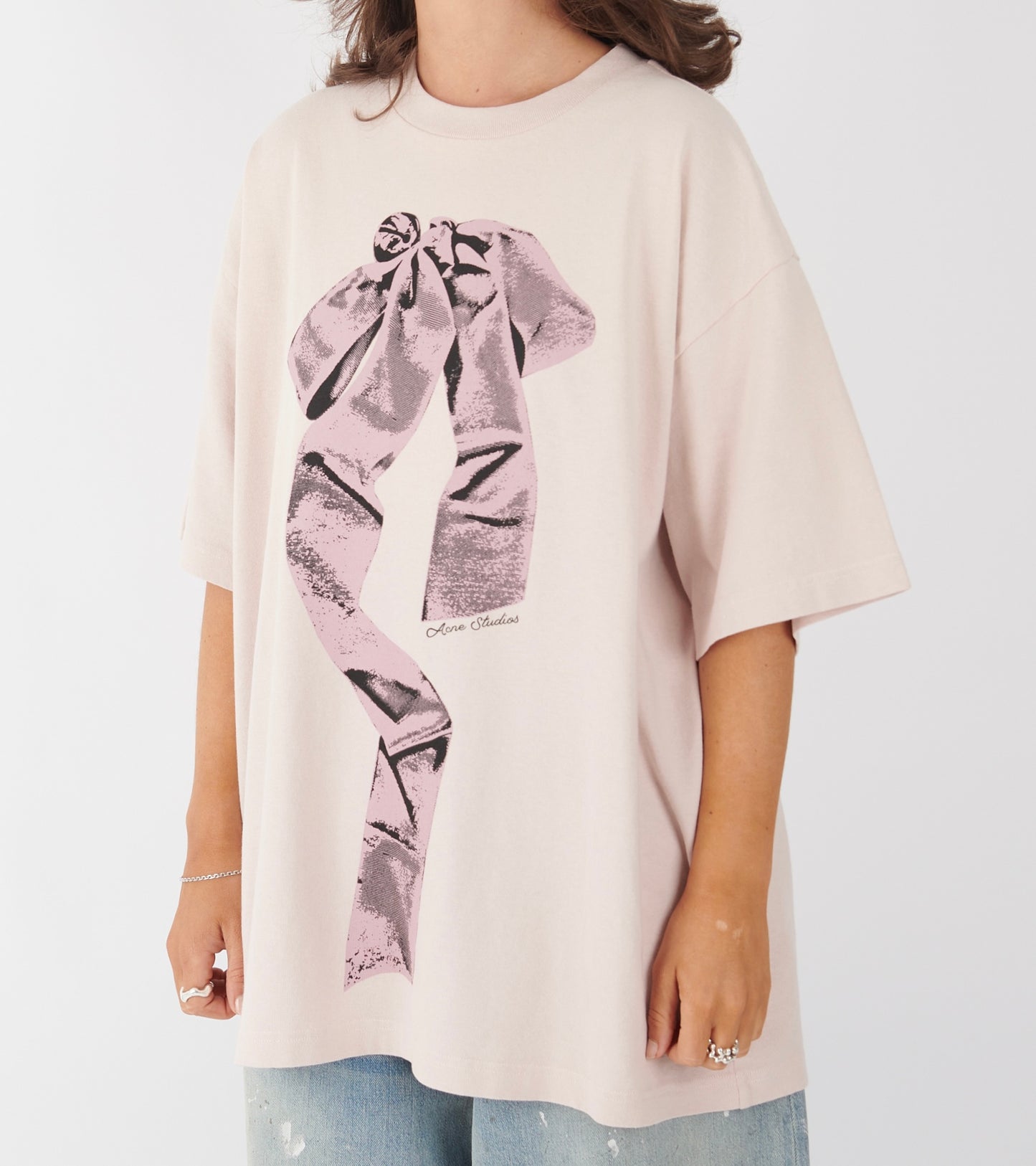 Bow T-shirt Violet Pink