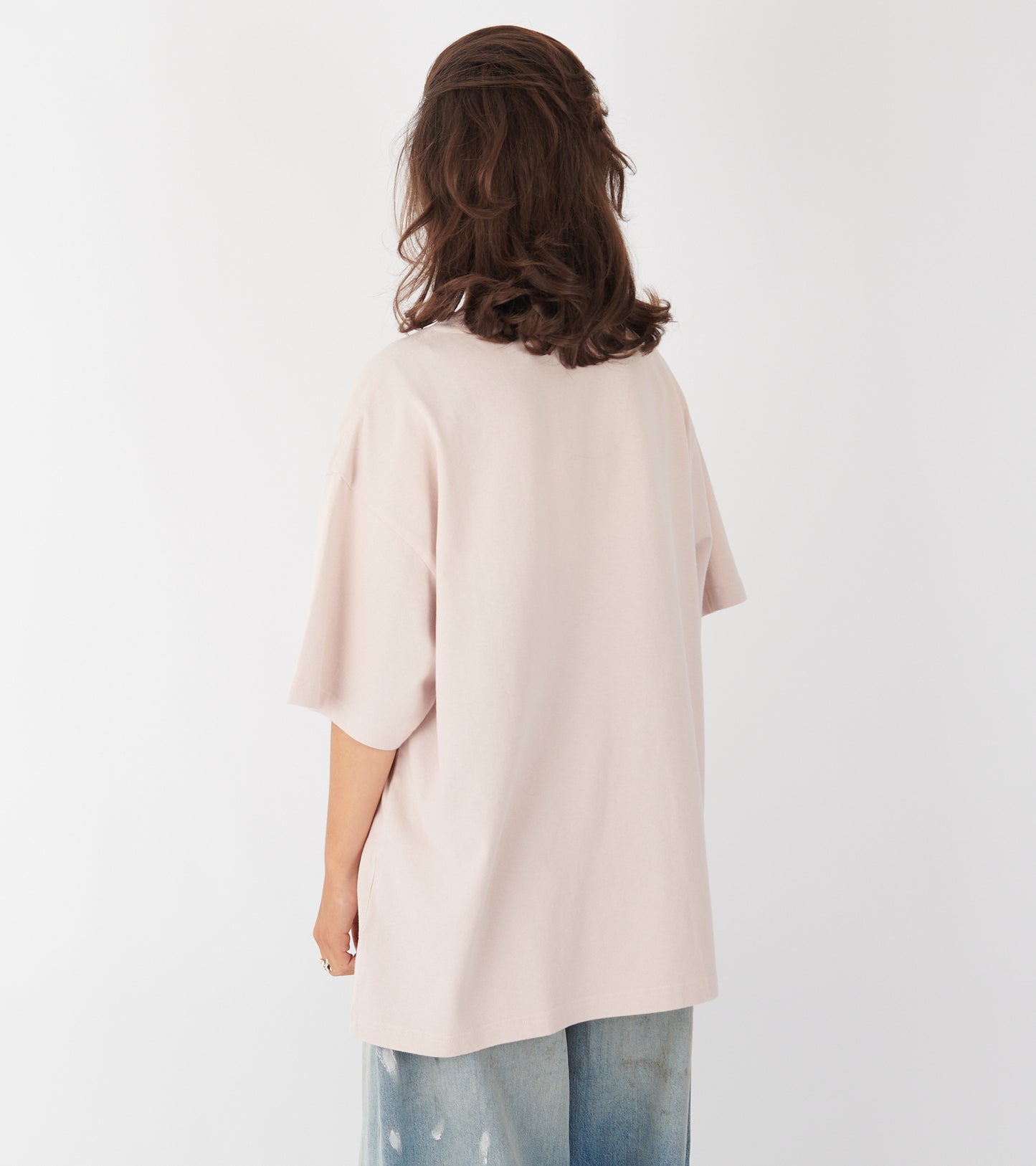 Bow T-shirt Violet Pink