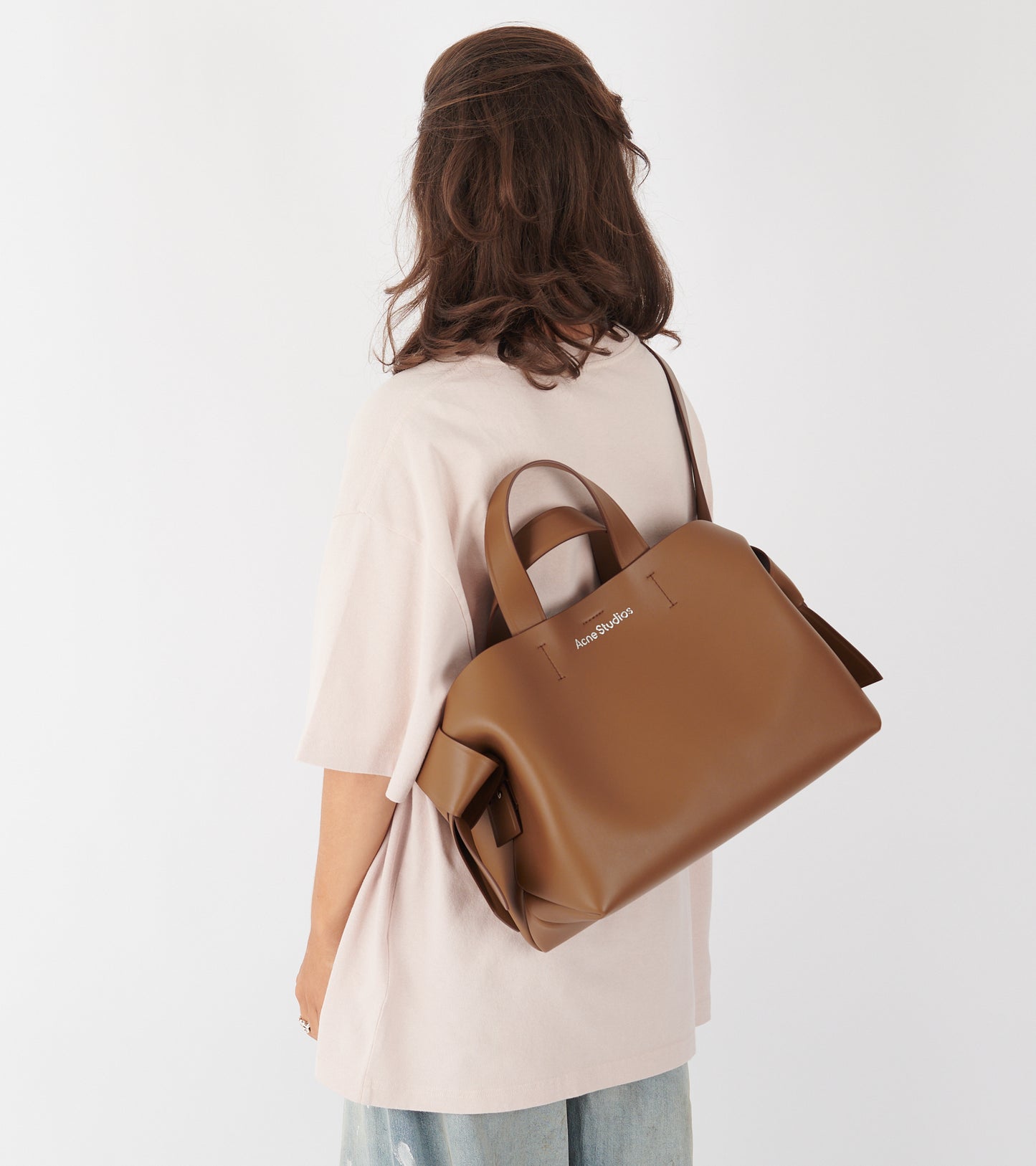 Musubi Tote Camel Brown