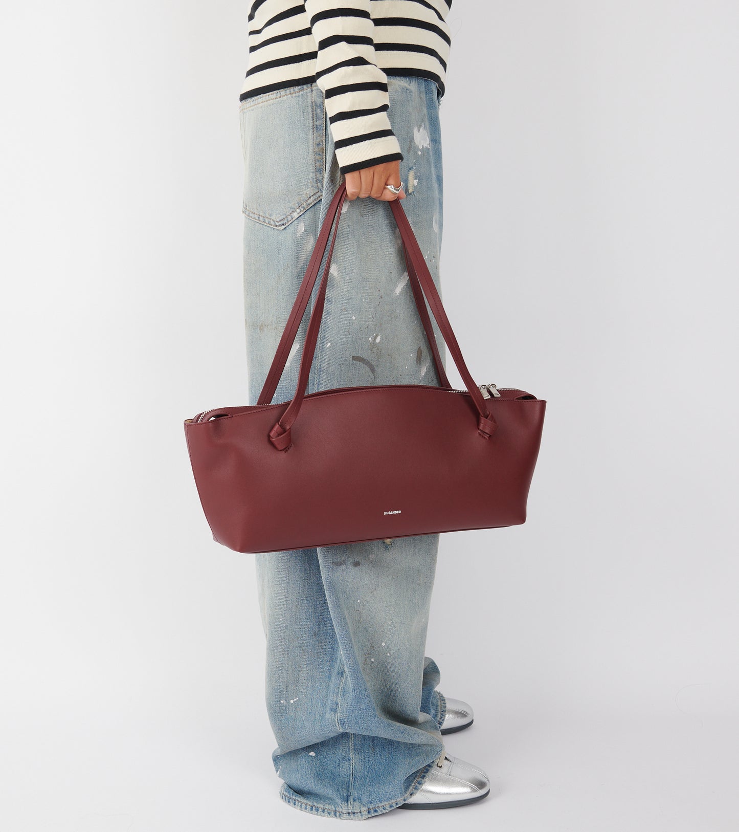 Knot Shoulder Bag Chili Red