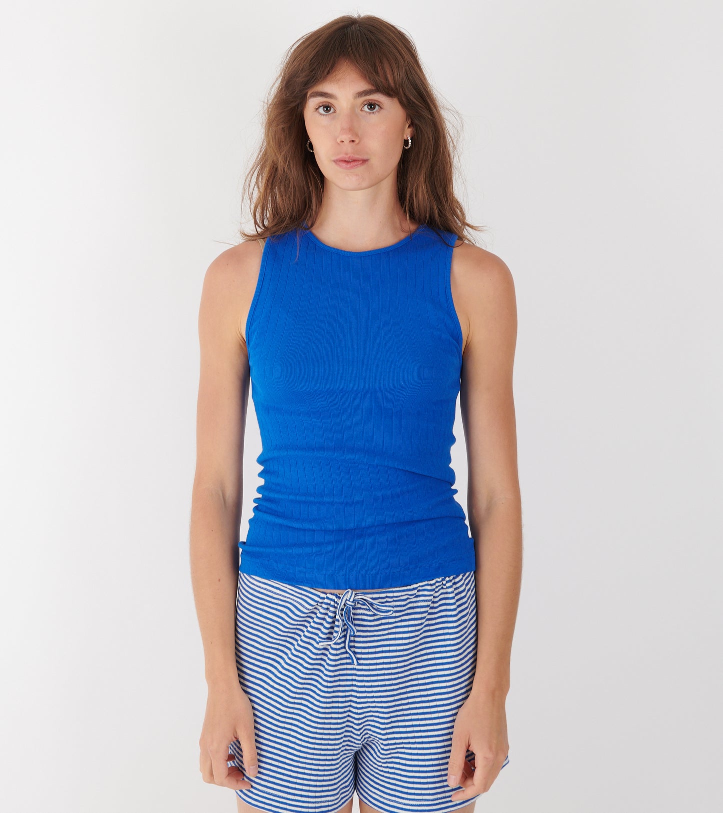 101 Tank Top Cobalt Blue