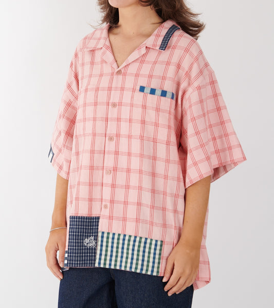 PA Shirt Pink Picnic Handloom