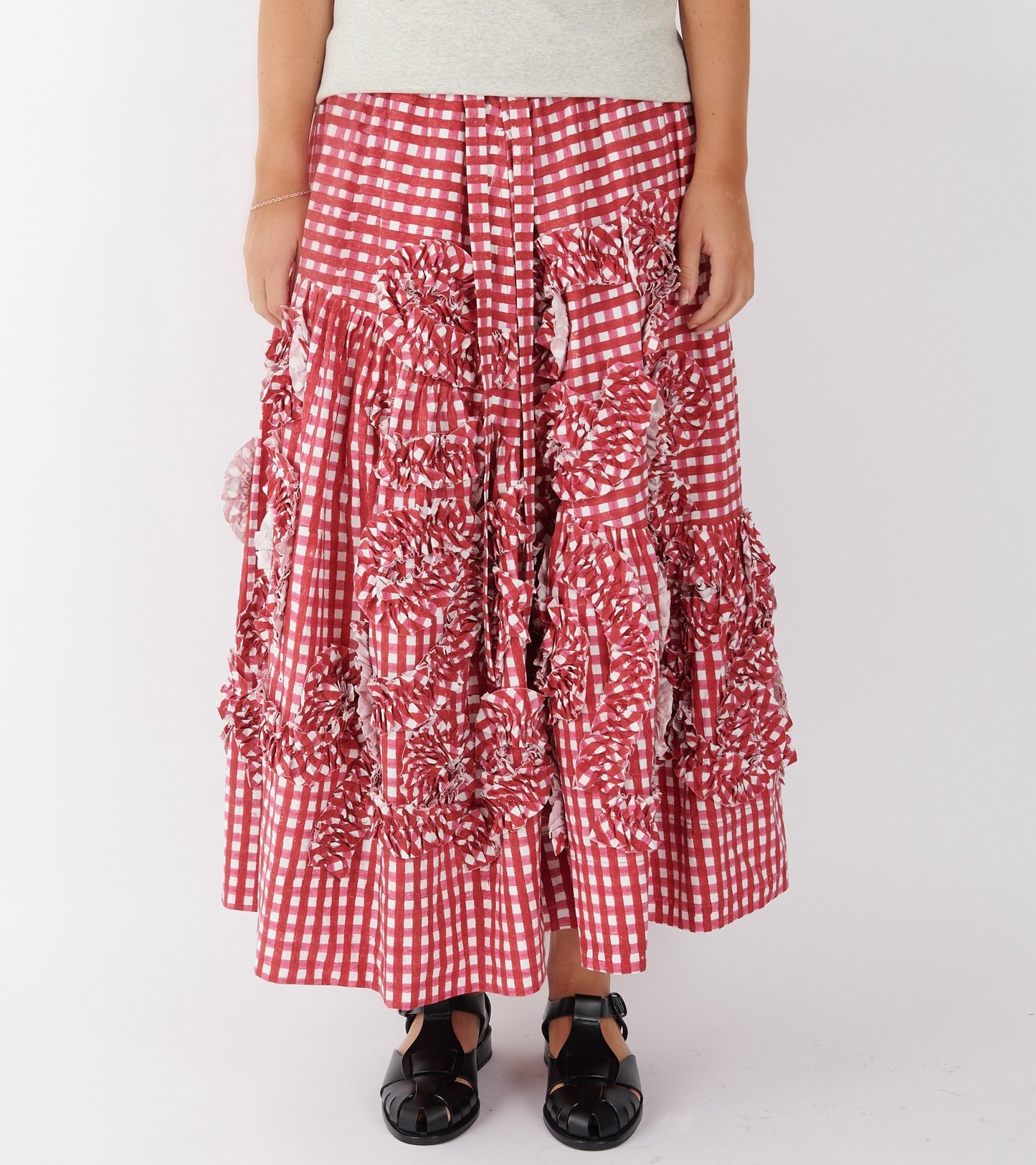 Orbit Skirt Red Fossil
