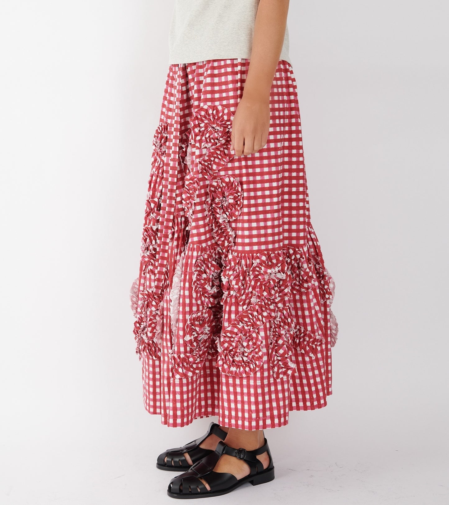 Orbit Skirt Red Fossil