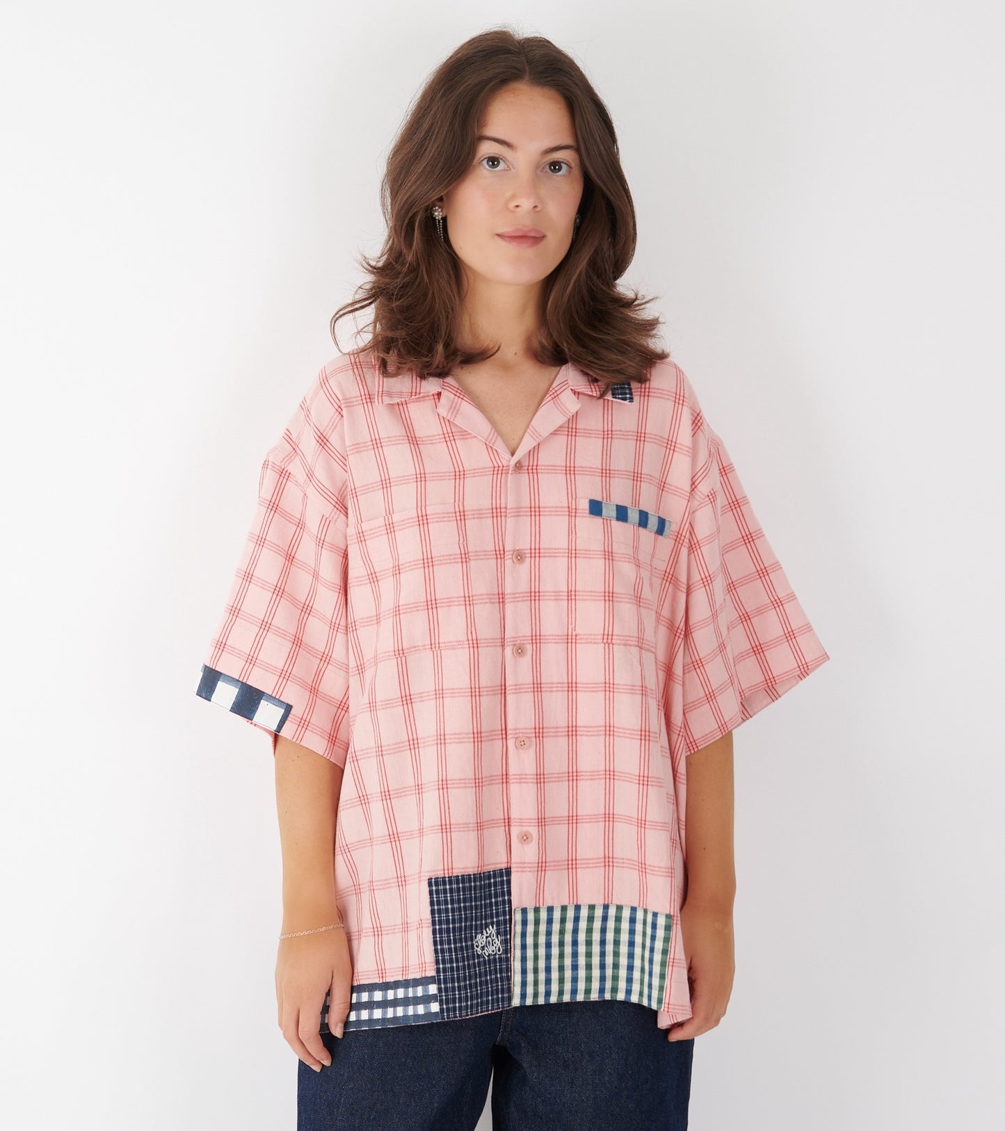 PA Shirt Pink Picnic Handloom