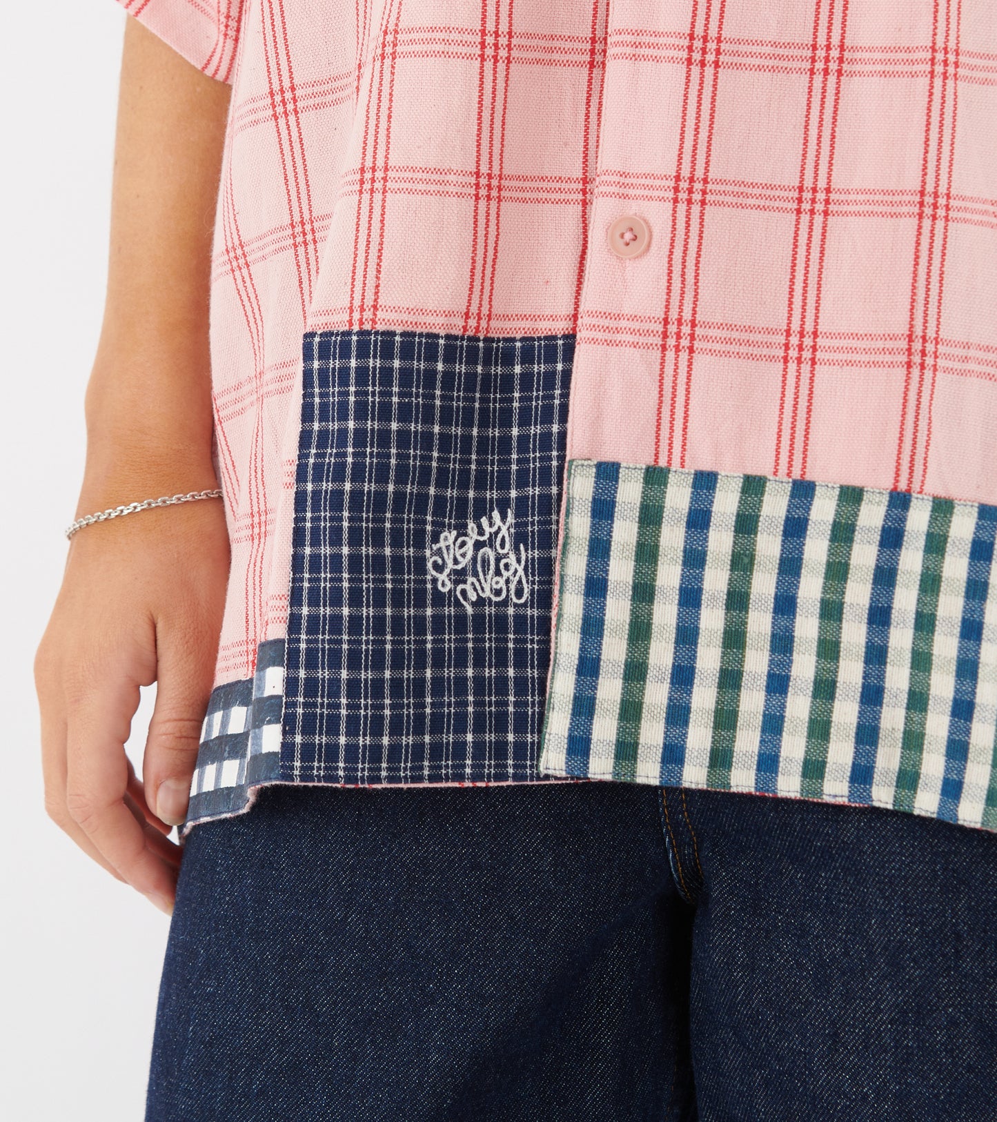 PA Shirt Pink Picnic Handloom