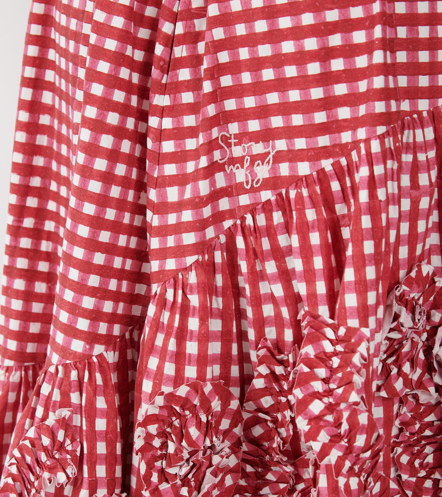 Orbit Skirt Red Fossil