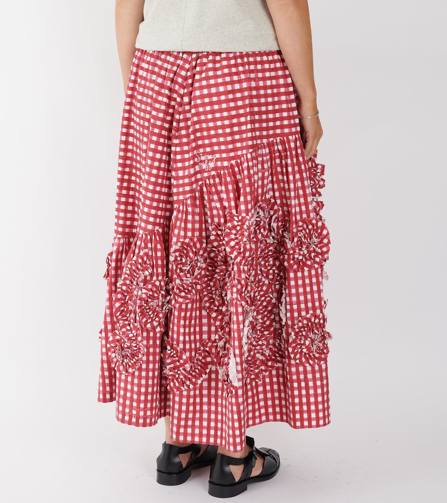 Orbit Skirt Red Fossil