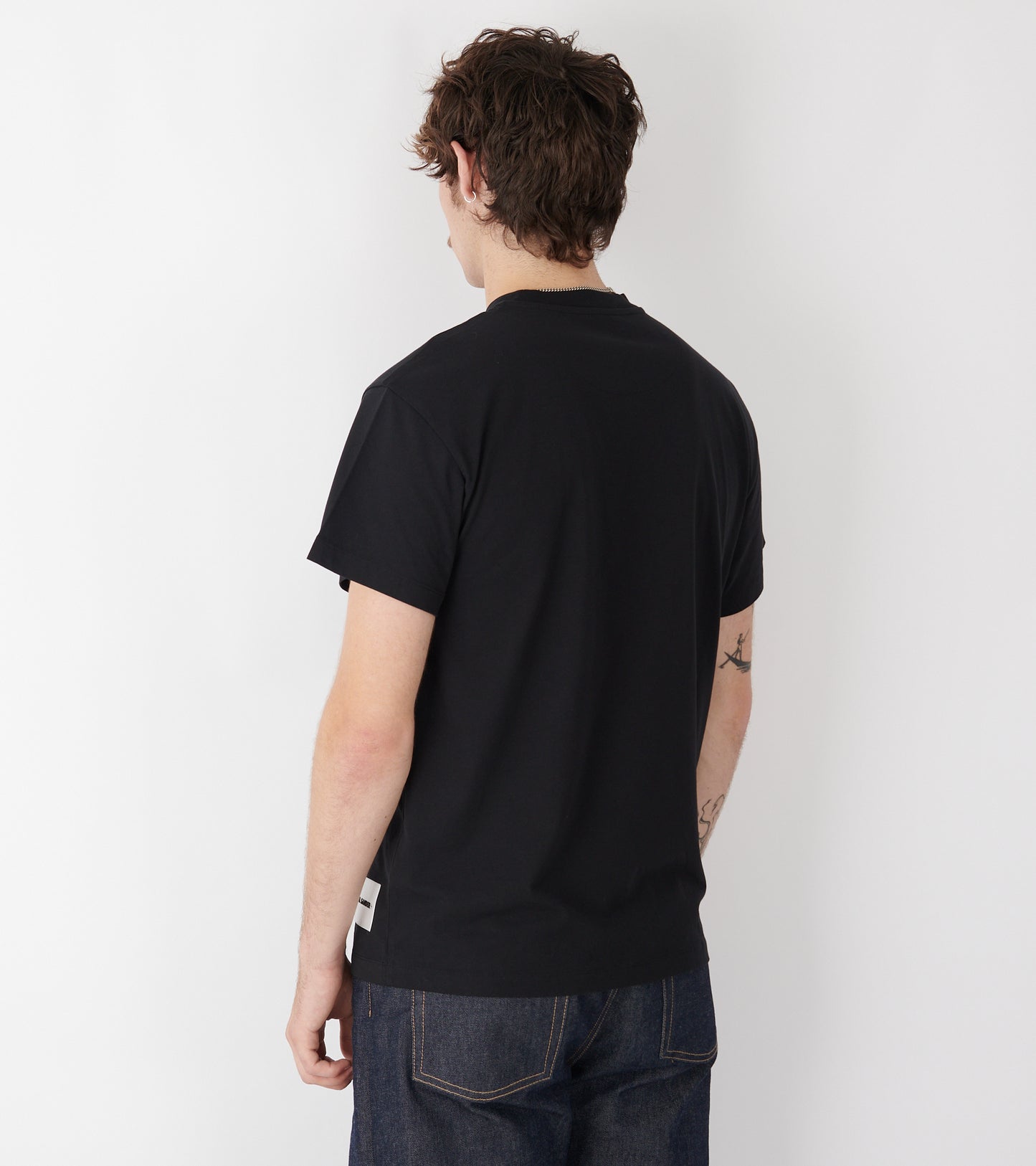 3-Pack Short-Sleeved T-shirt Black
