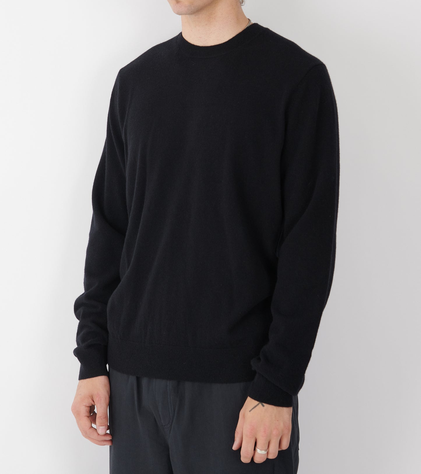 Lambswool Pullover Black