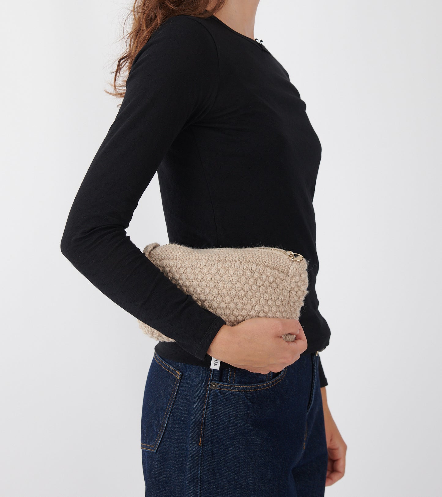 Helen Classic Clutch Wheat