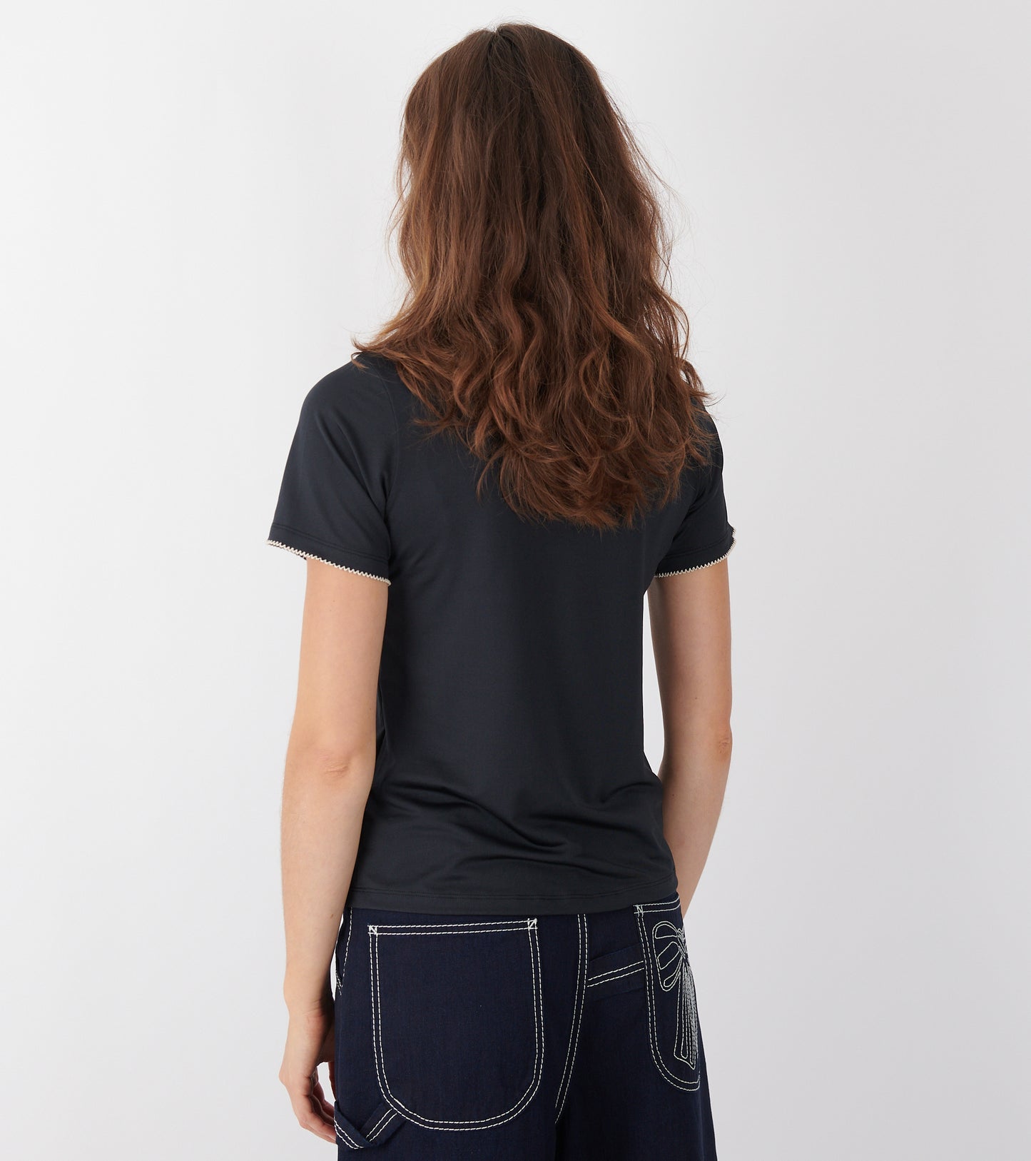 Caro Jersey T-shirt Black