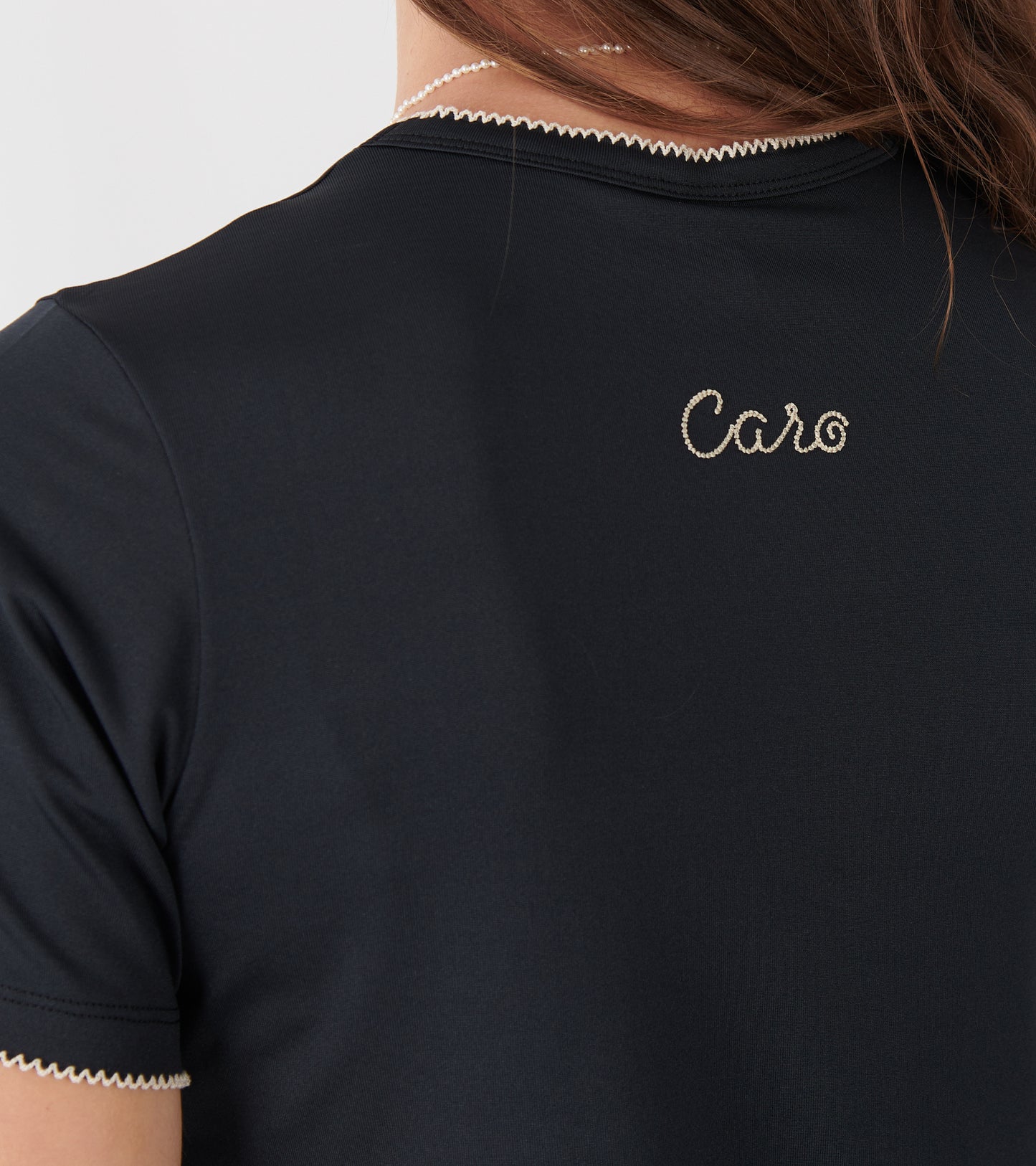 Caro Jersey T-shirt Black