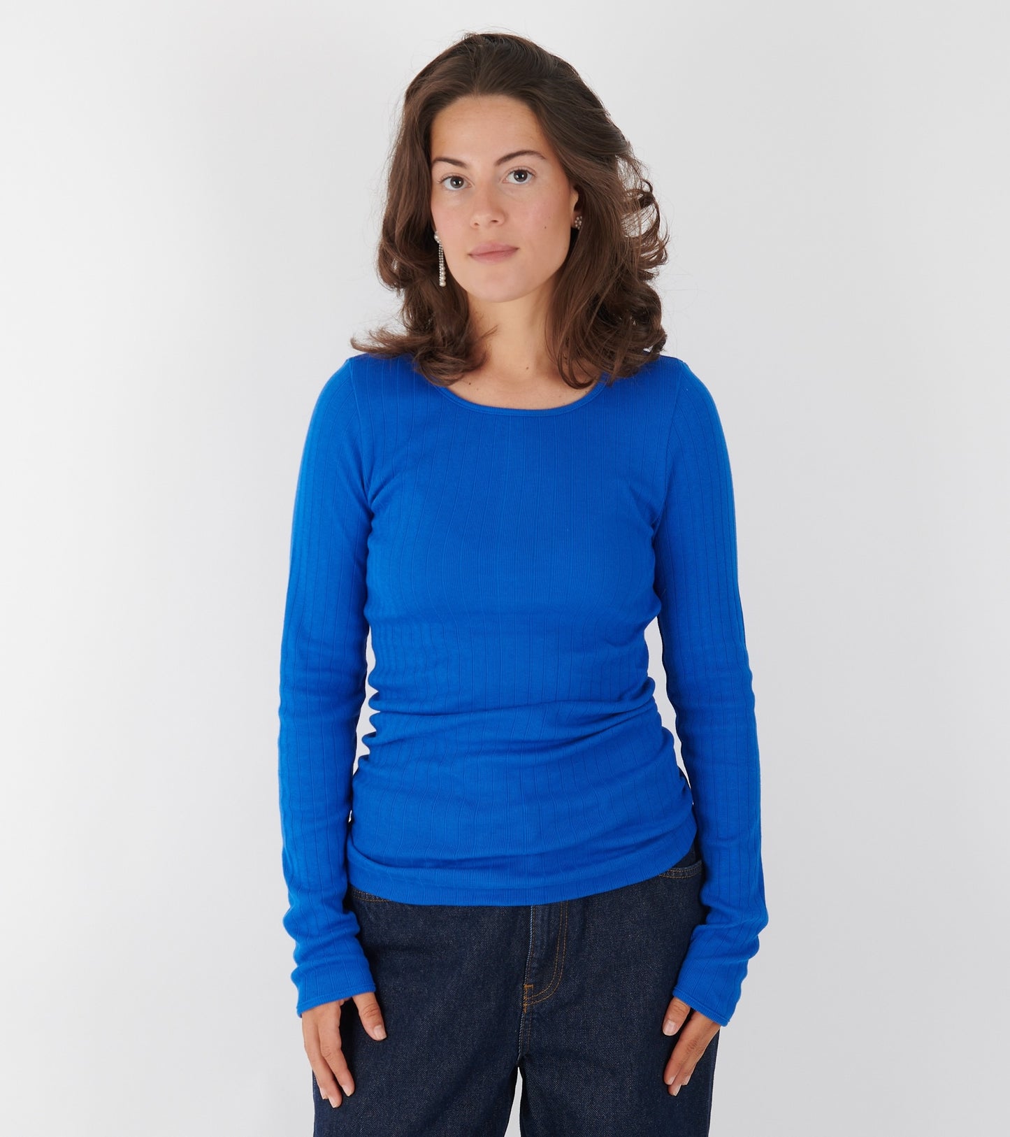 101 Rib Cobalt Blue