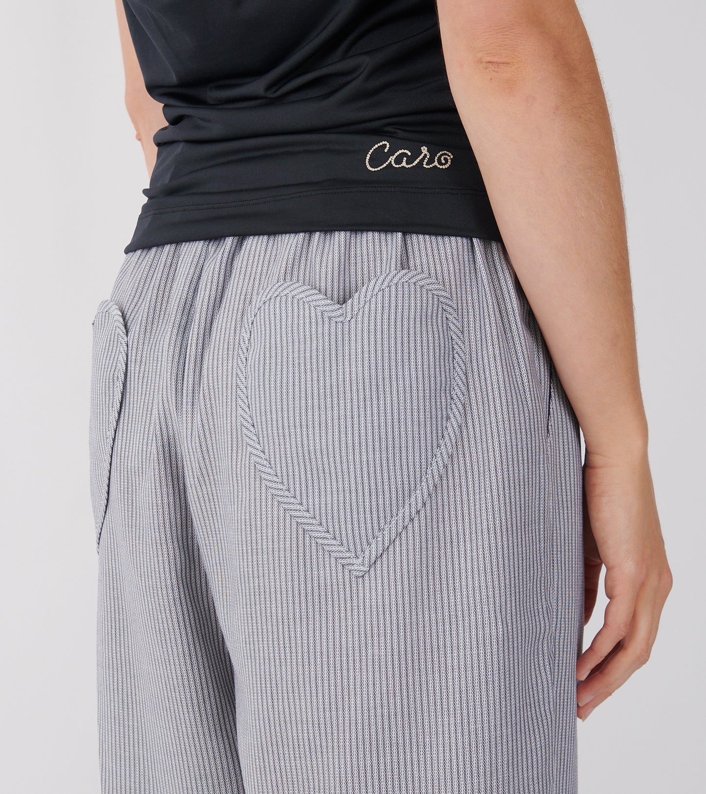 Hannah Love Pants Grey/White