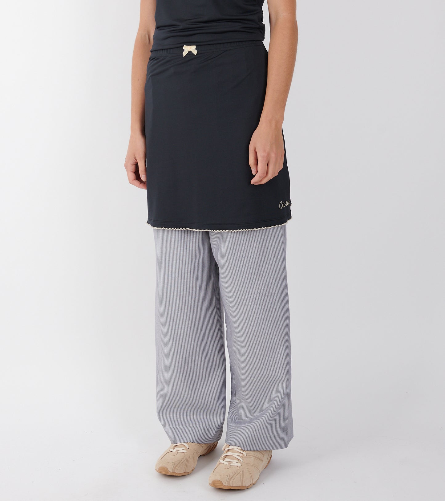 Caro Jersey Skirt Black