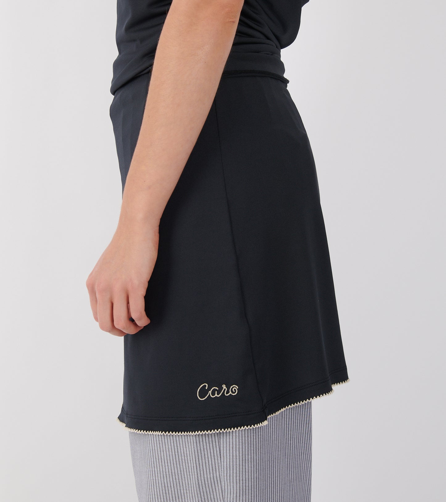 Caro Jersey Skirt Black