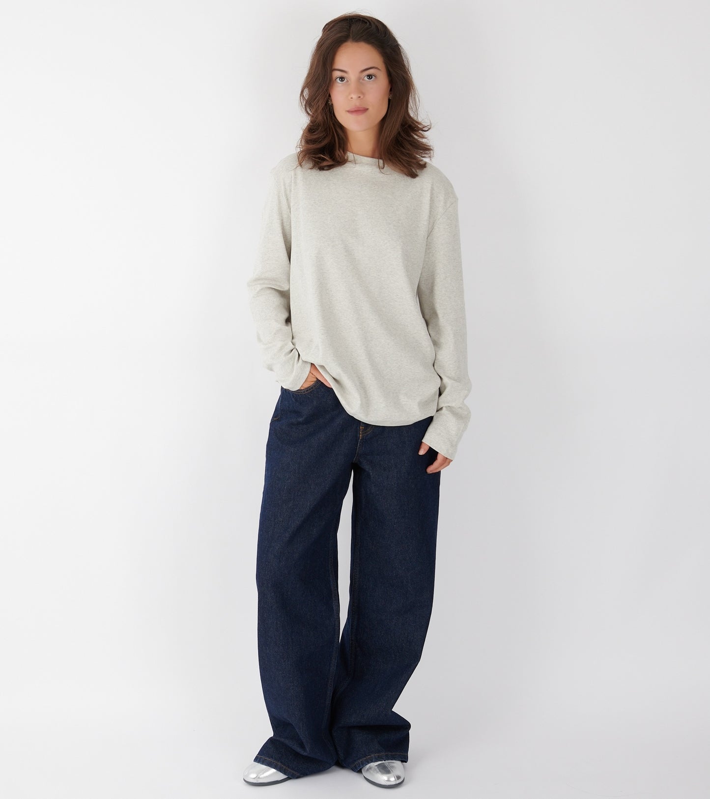 Maggie Longsleeve Heather Grey