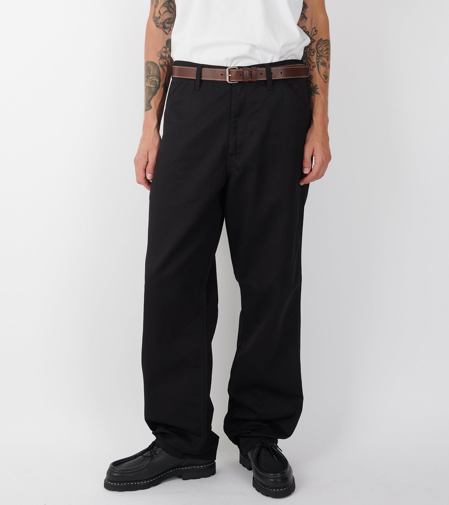 Simple Pant Black Rinsed