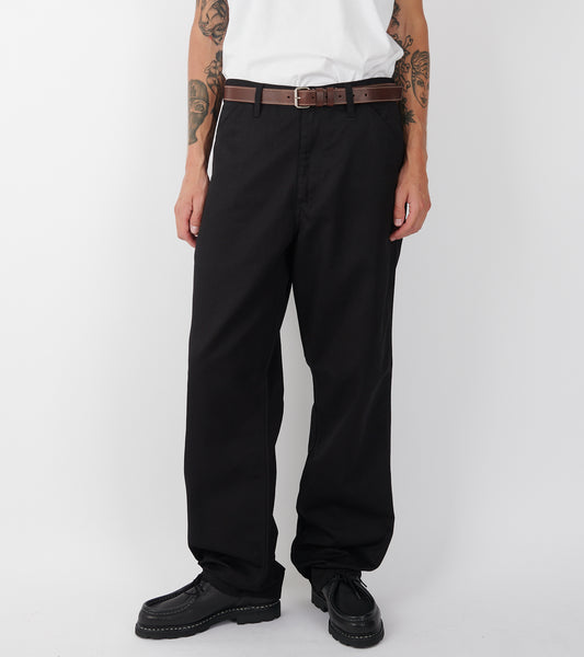 Simple Pant Black Rinsed