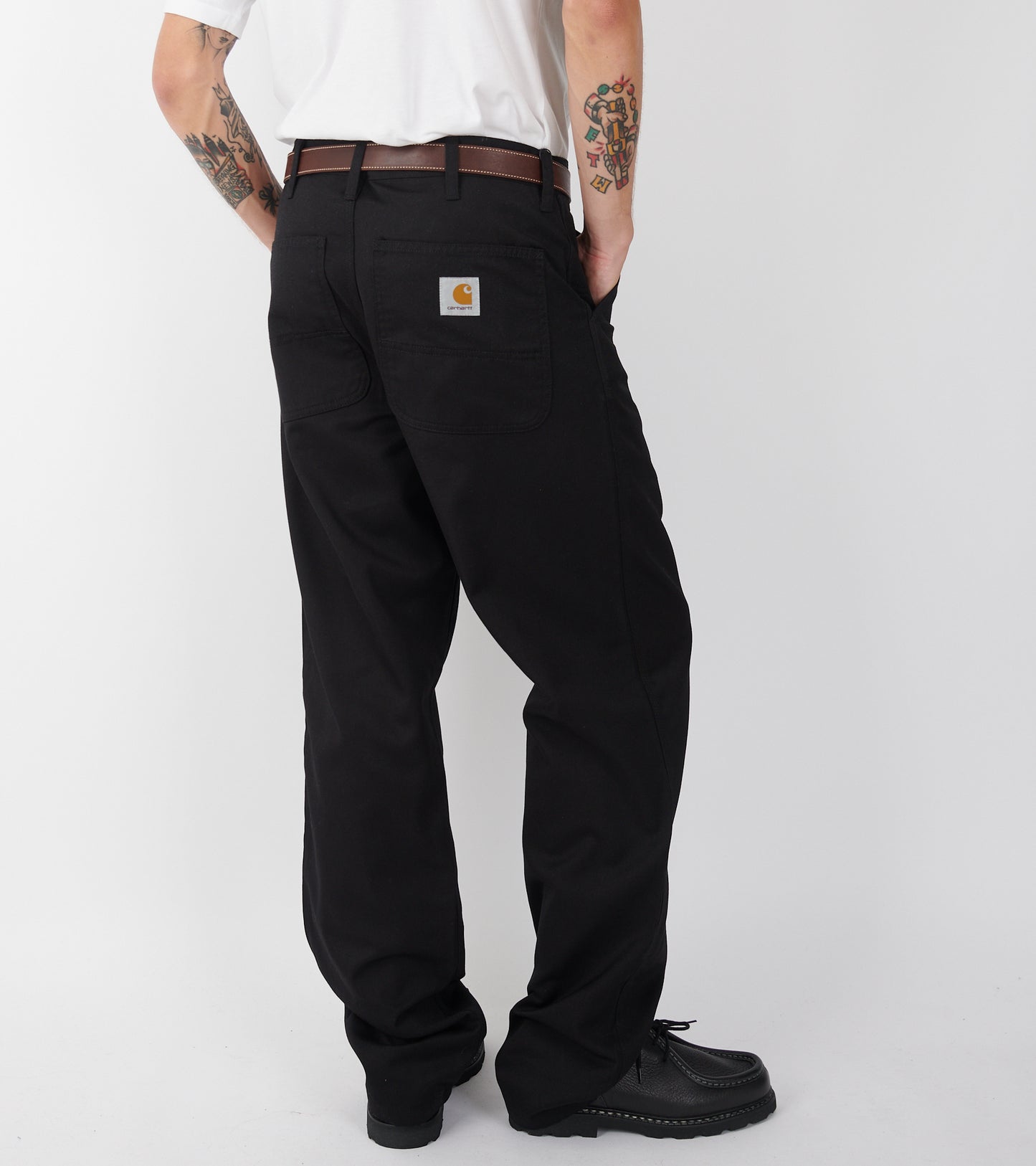 Simple Pant Black Rinsed