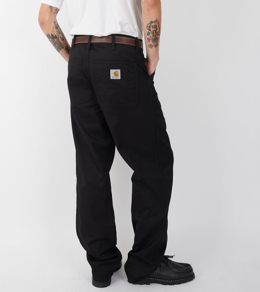 Simple Pant Black Rinsed