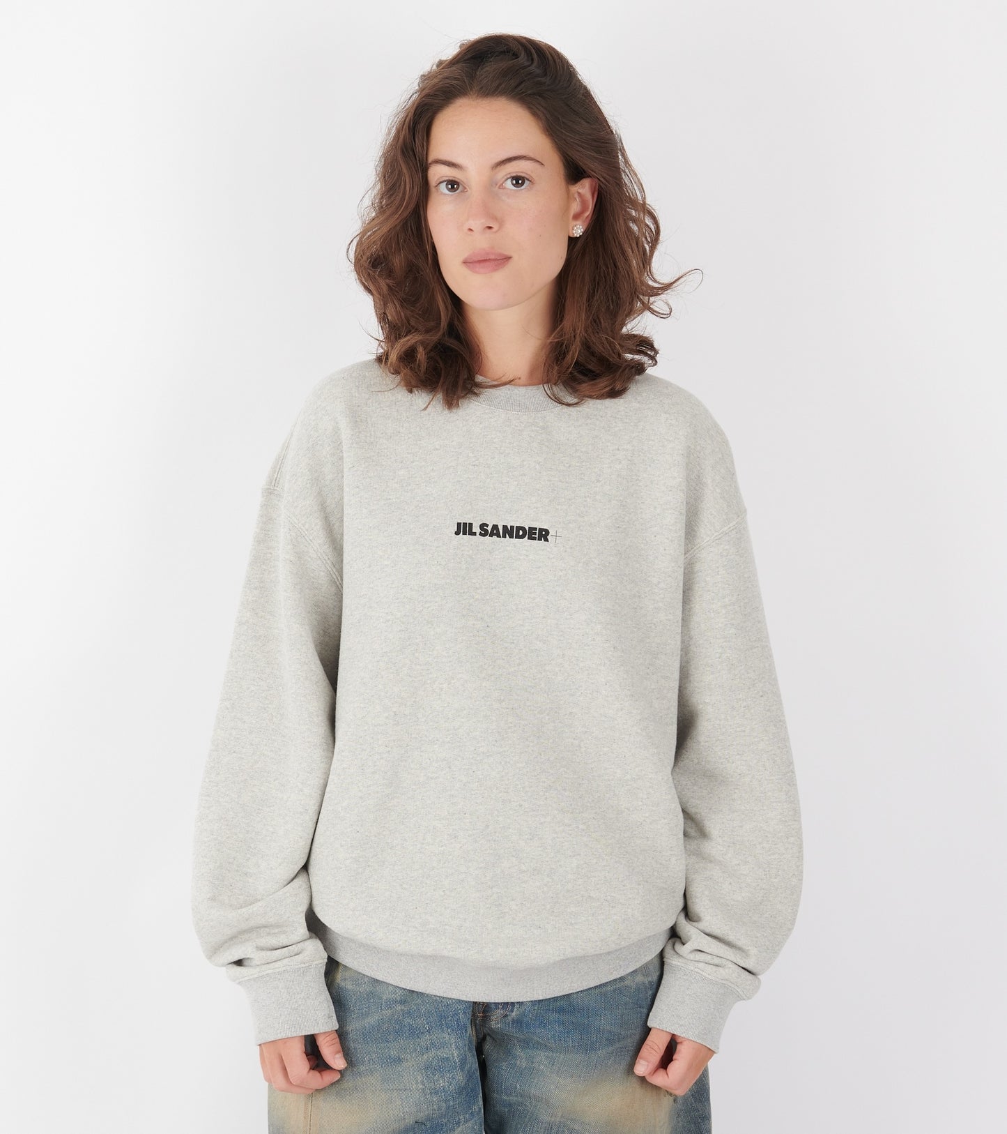 Logo Sweatshirt Grey Melange