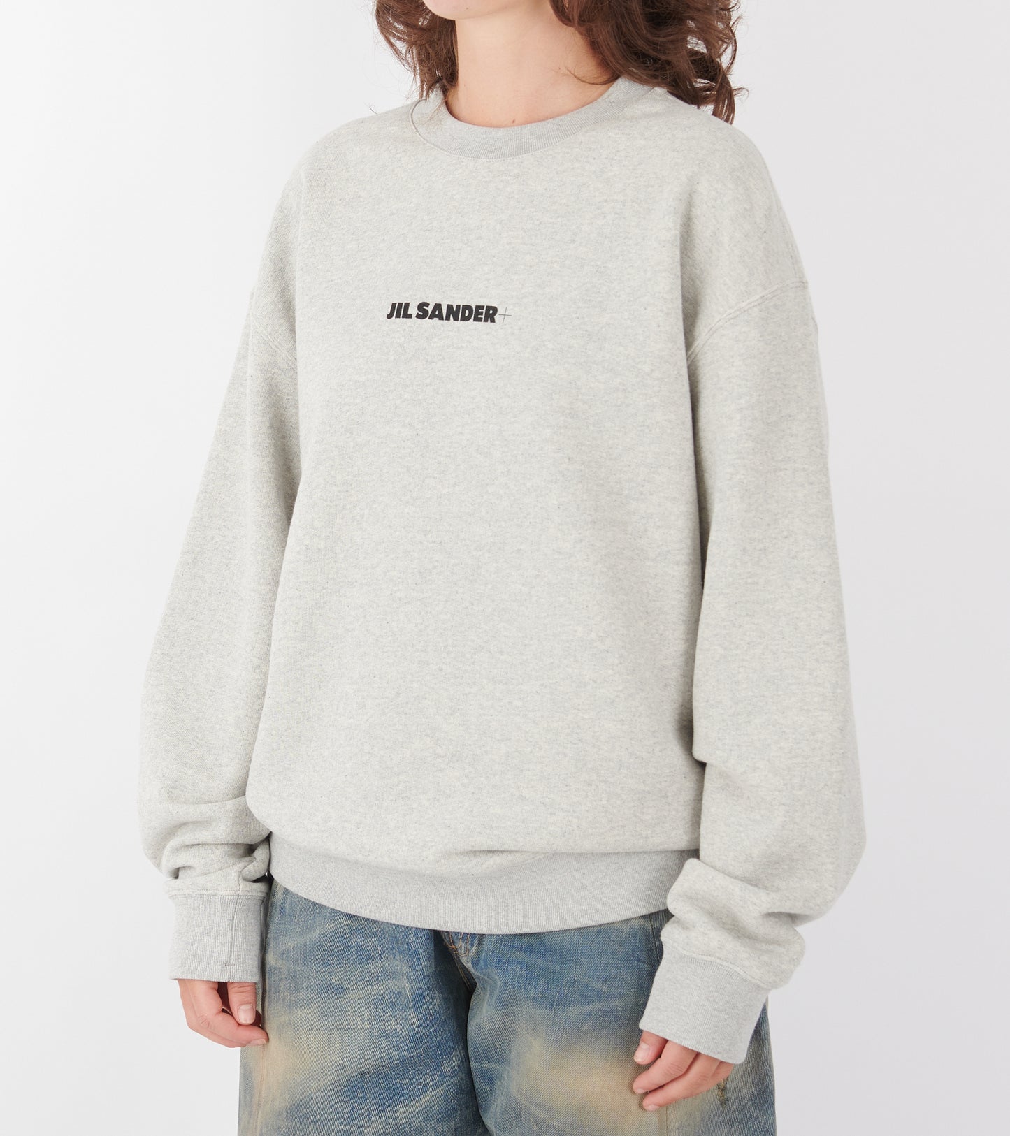Logo Sweatshirt Grey Melange