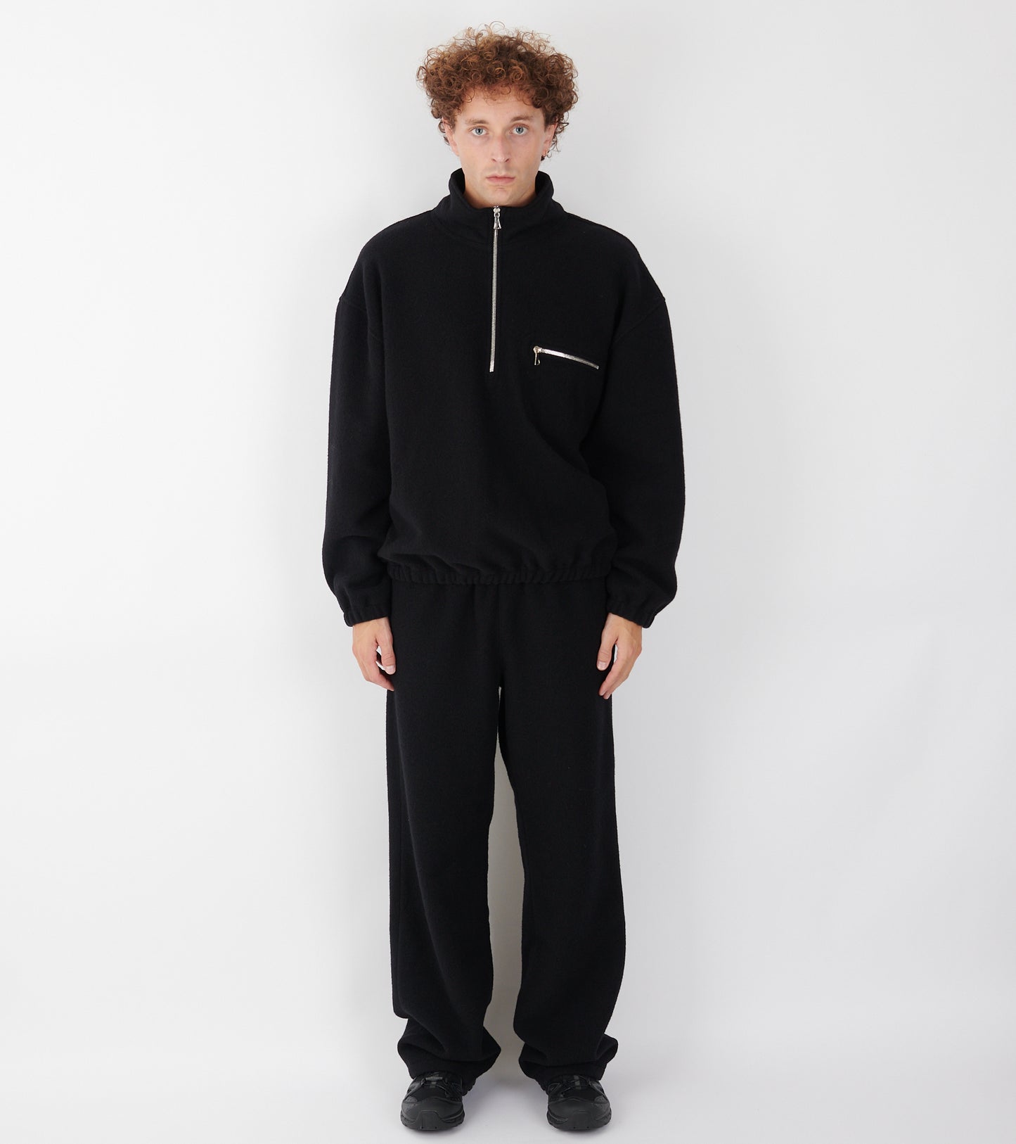 Fleece Trousers Black