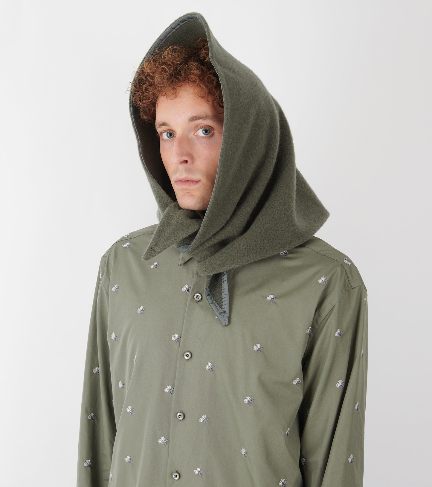 Losange Mini Fleece Scarf Camoscio