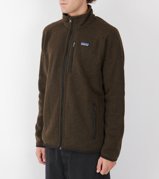 M's Better Sweater Fleece Jacket Otter Brown
