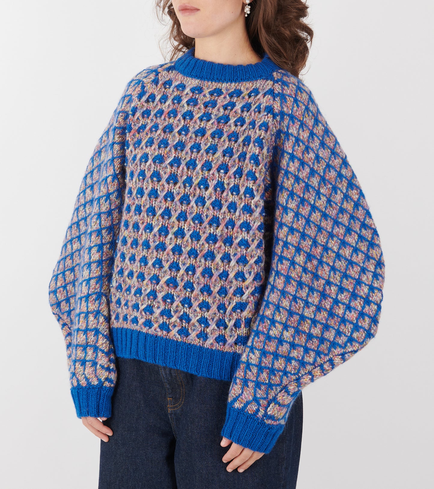 Kimchi Sweater Blue Party
