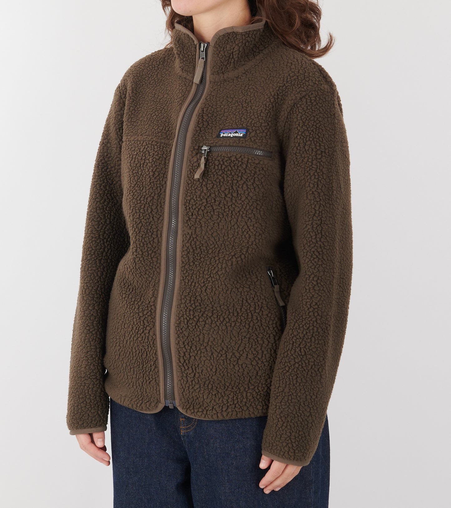 W's Retro Pile Jakcet Otter Brown