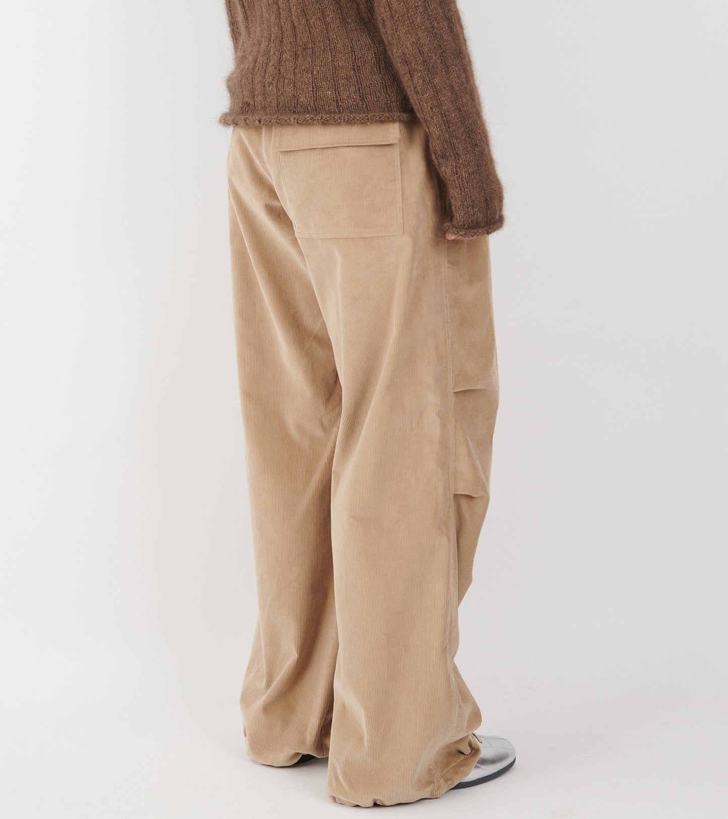 Baby Corduroy Ufo Pants Oatmeal