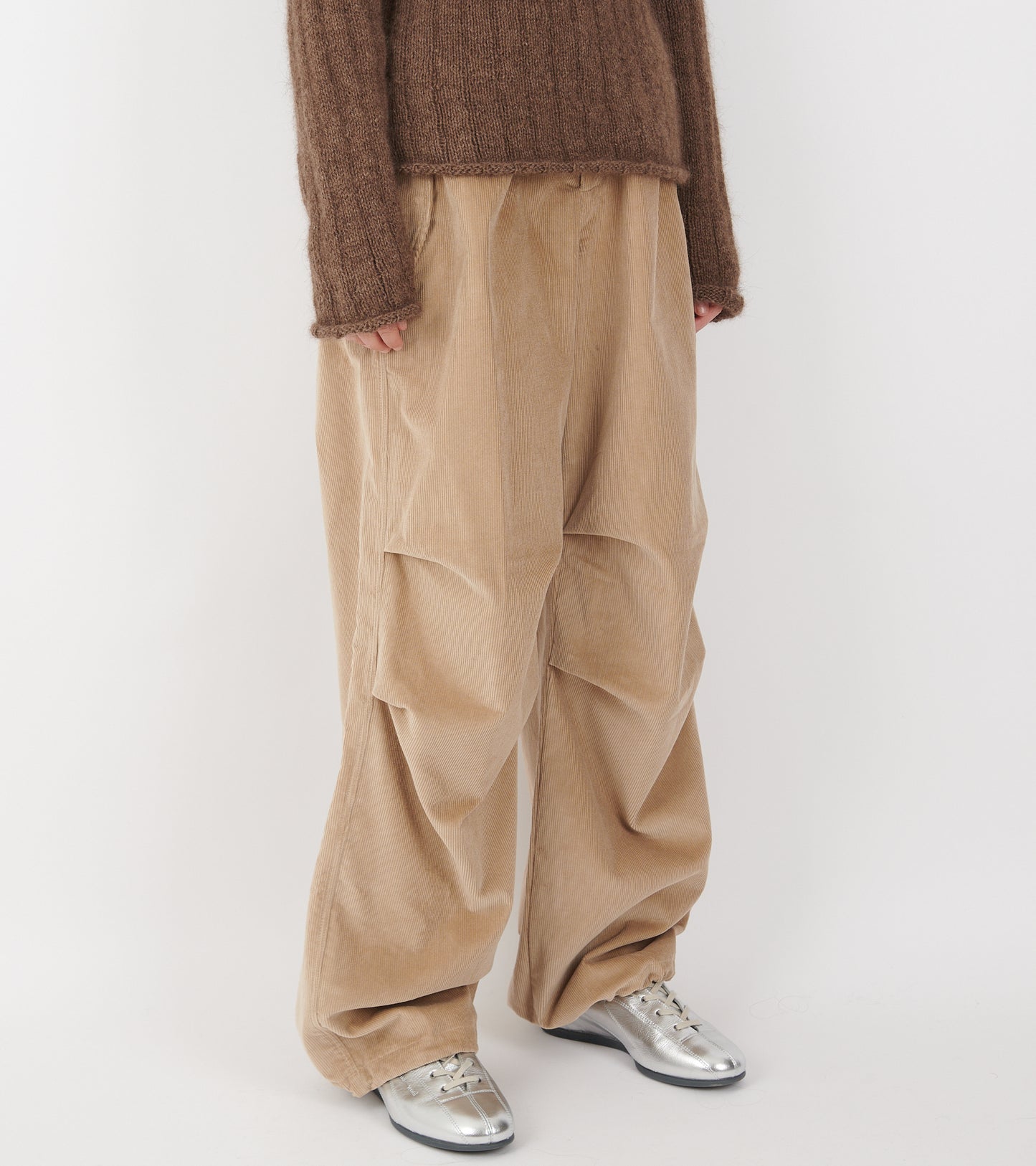 Baby Corduroy Ufo Pants Beige
