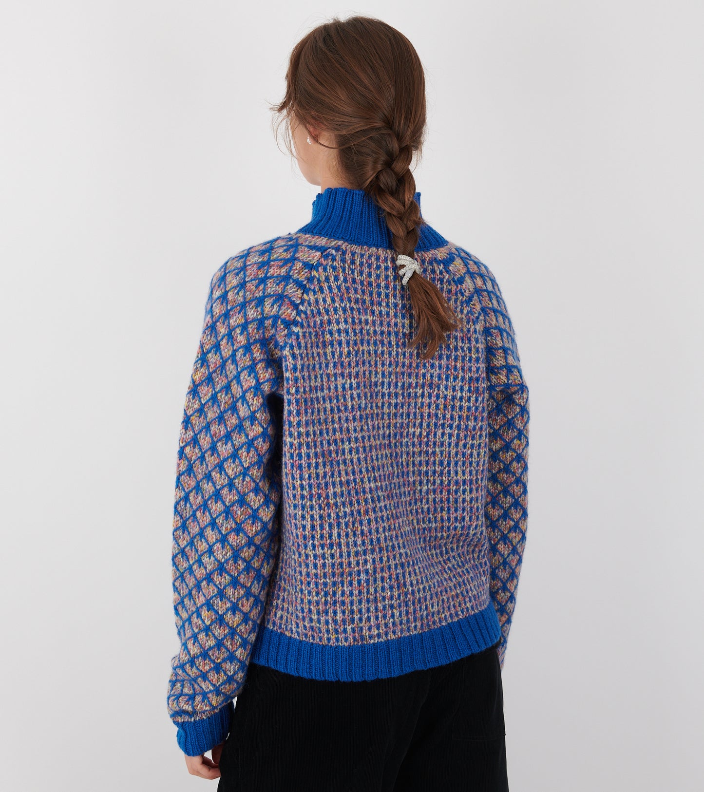 Kimchi Cardigan Blue Party