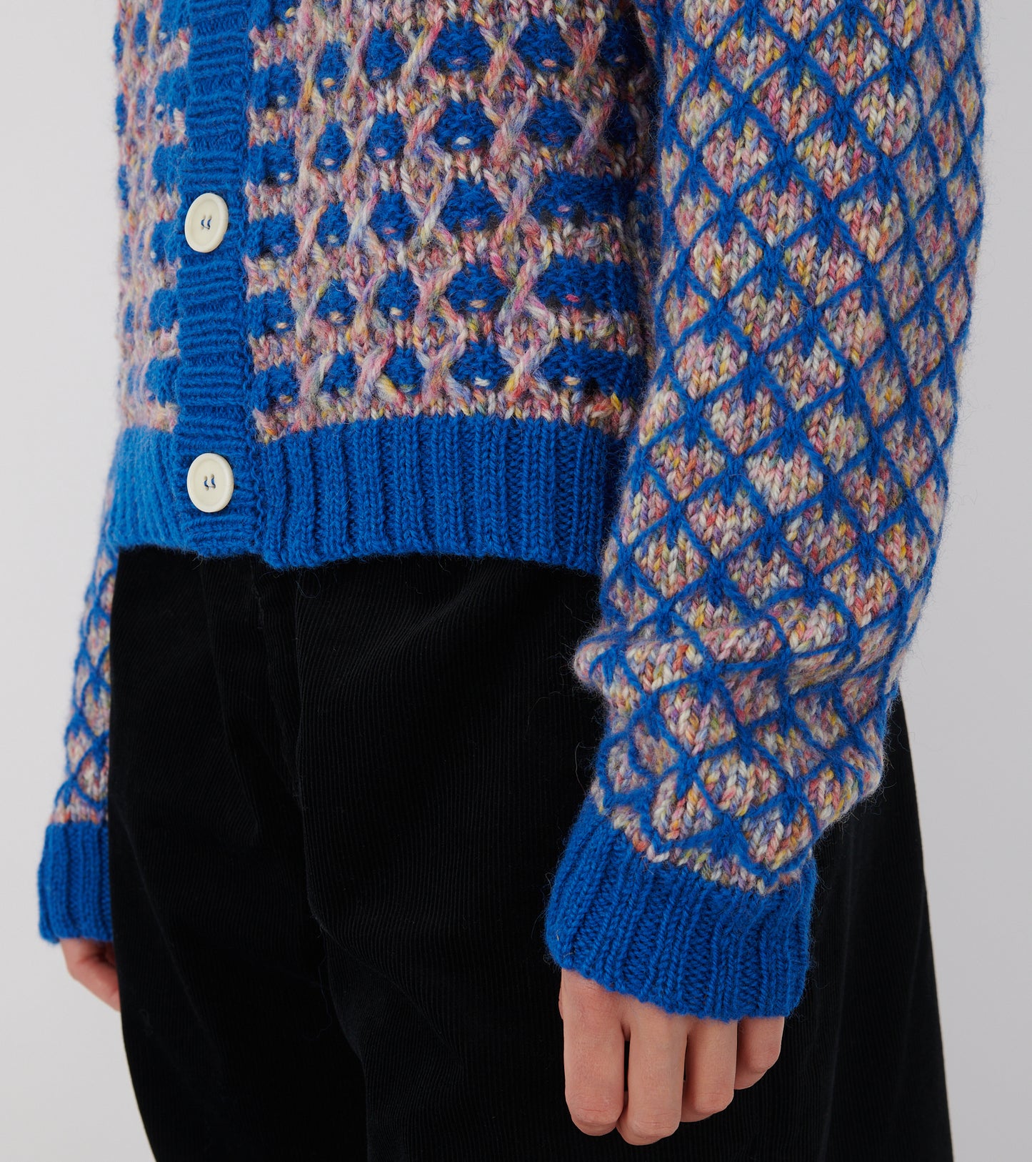 Kimchi Cardigan Blue Party
