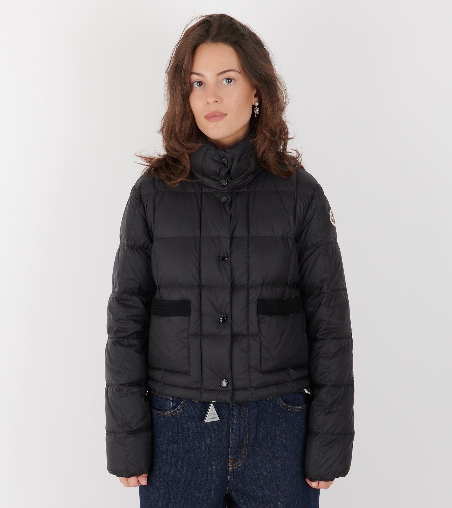 Jarcieu Braided Trim Down Jacket Black