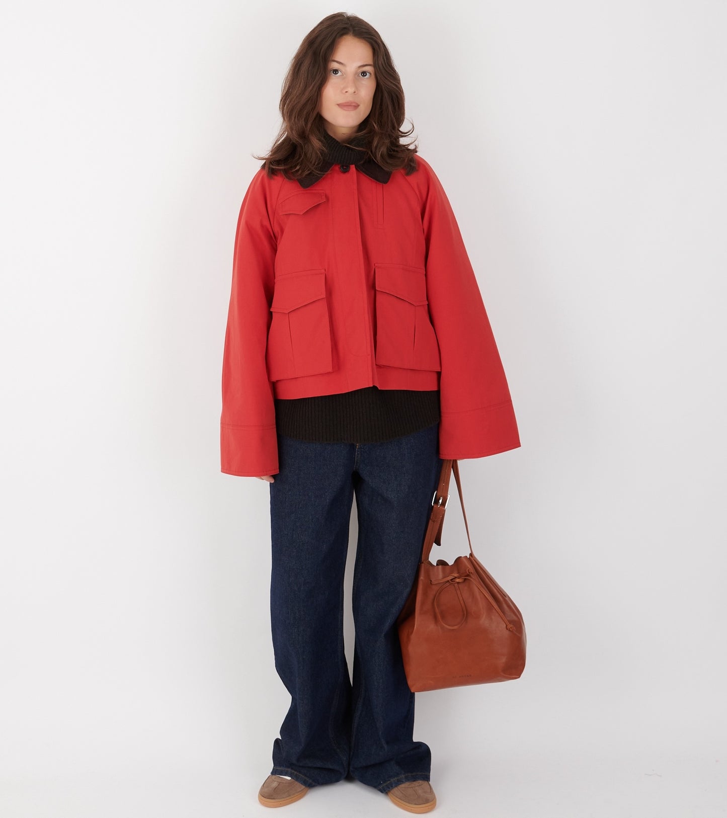 Gaby City Jacket Aurora Red