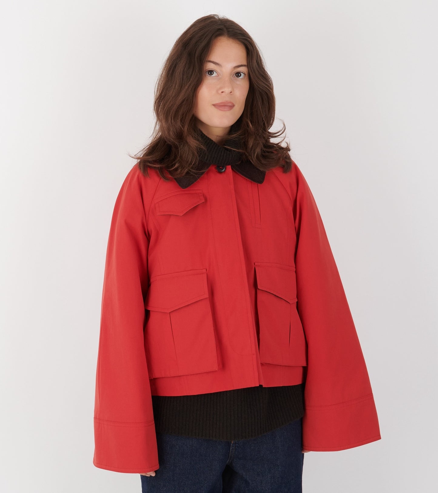 Gaby City Jacket Aurora Red