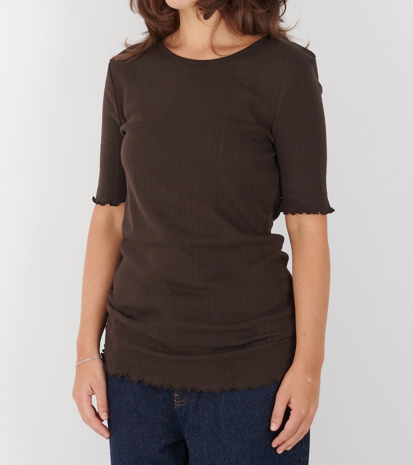 Edie Tee Dark Brown