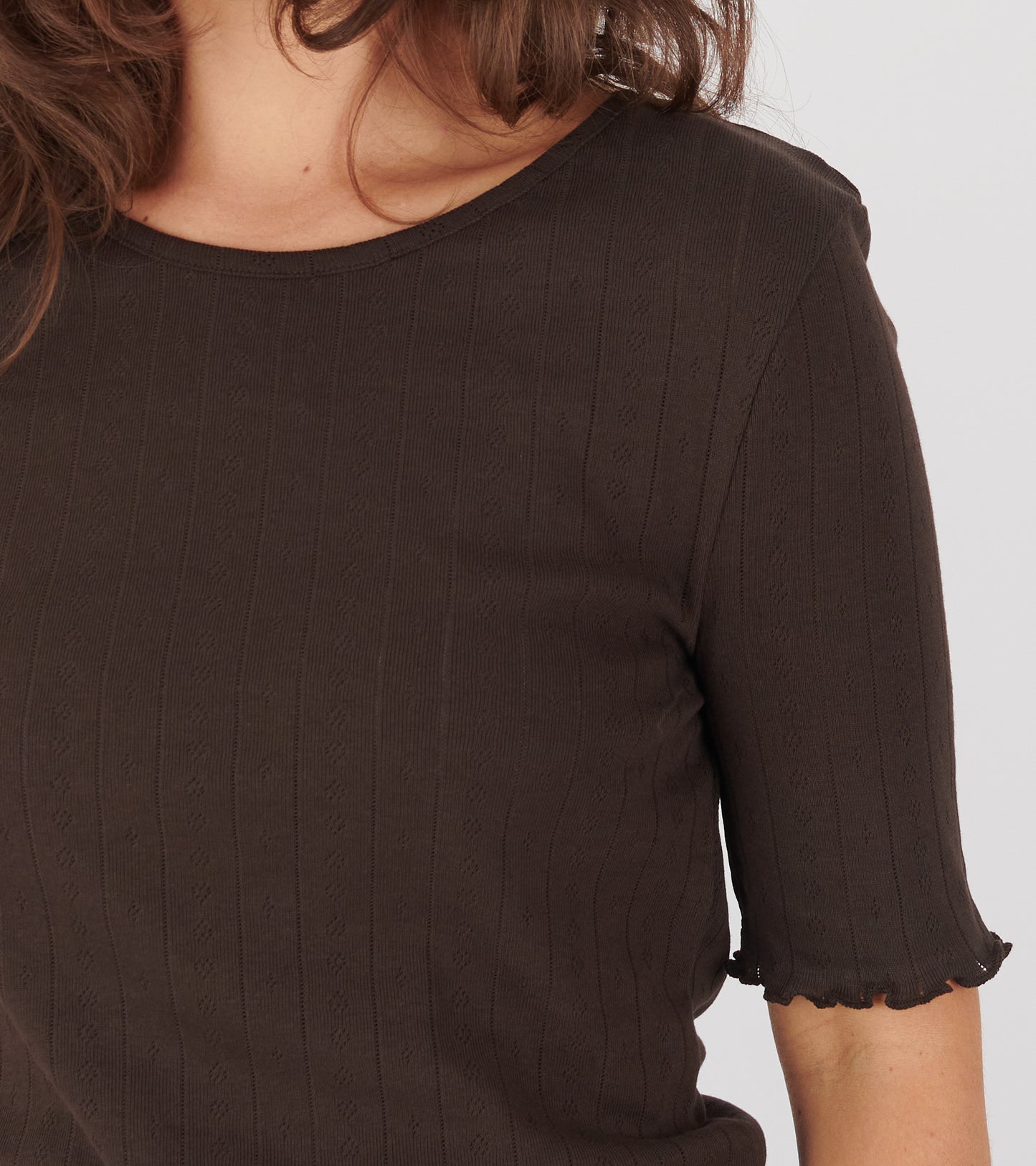 Edie Tee Dark Brown