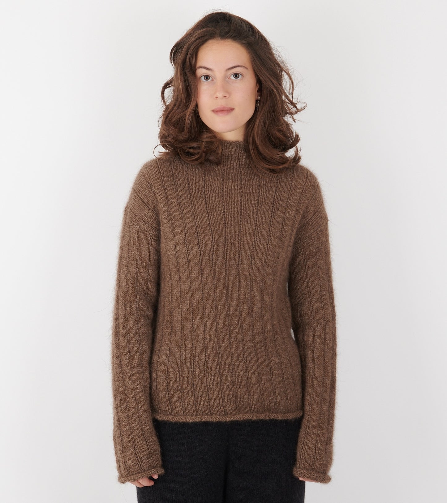 Moskus Sweater Musk Brown