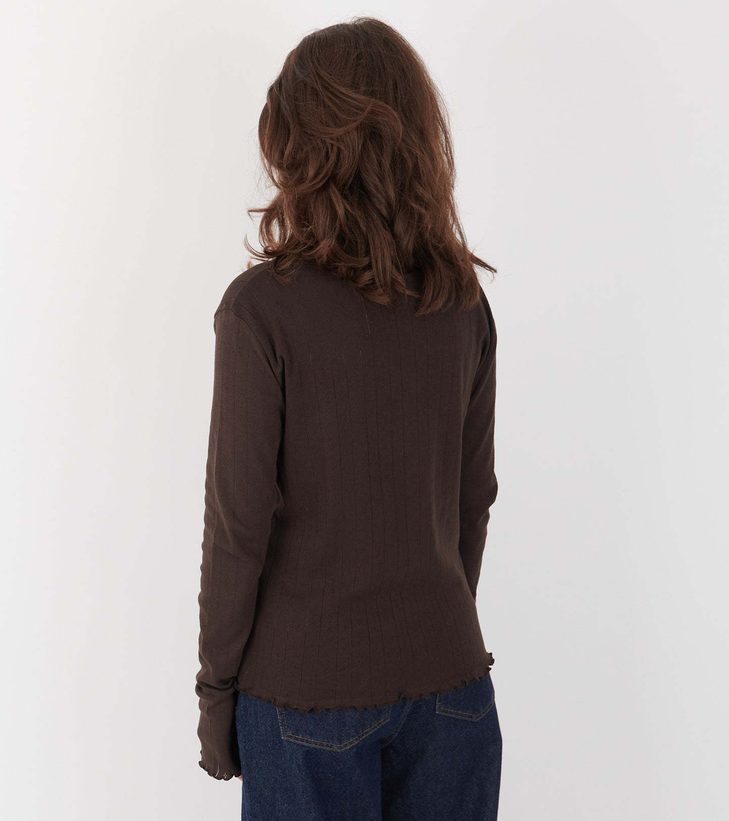 Edie Cardigan Dark Brown